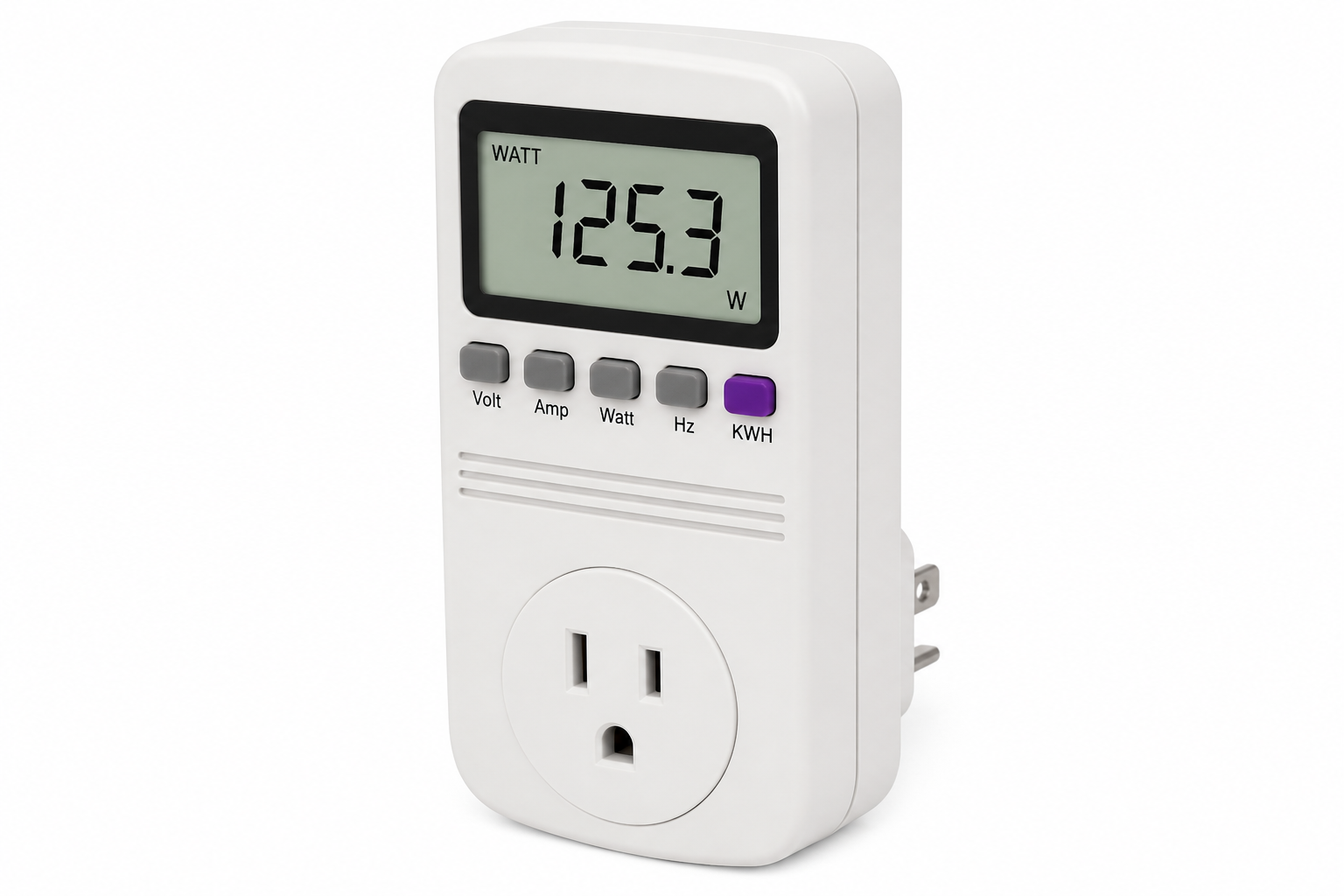 Plug-in power meter