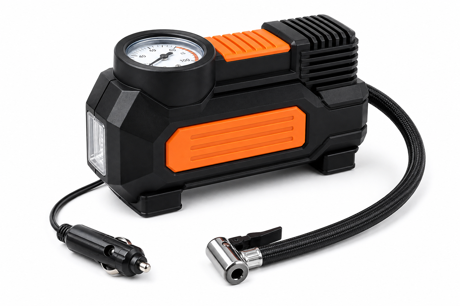 Portable 12V air compressor