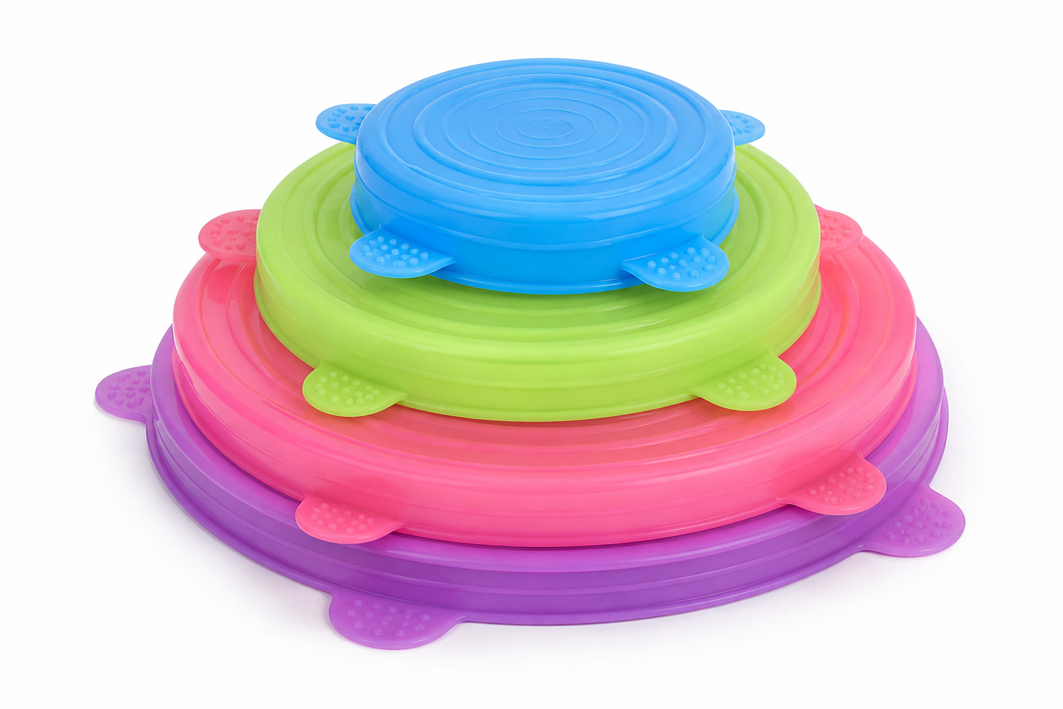 Reusable silicone lids